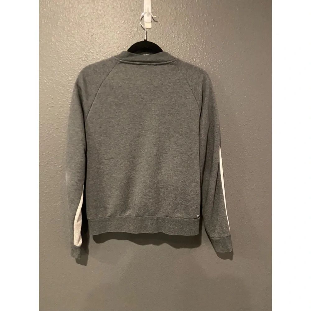Adidas Heather Gray Track Jacket - Picture 2 of 4